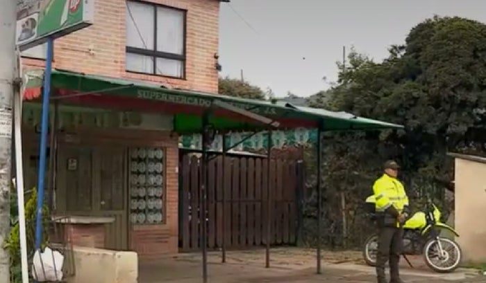 Casa en donde vivía niño de 2 años que murió en Chía