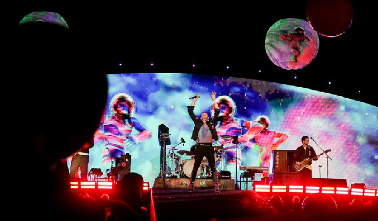Coldplay en Bogotá