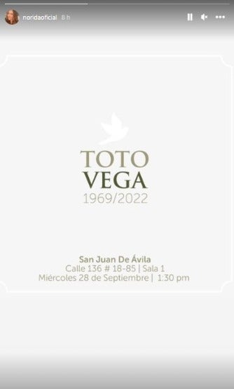Funeral Toto Vega