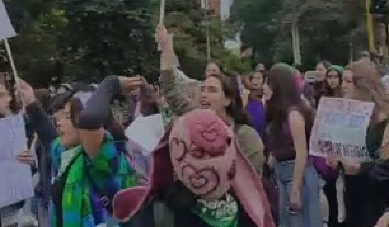 Manifestaciones en Bogotá