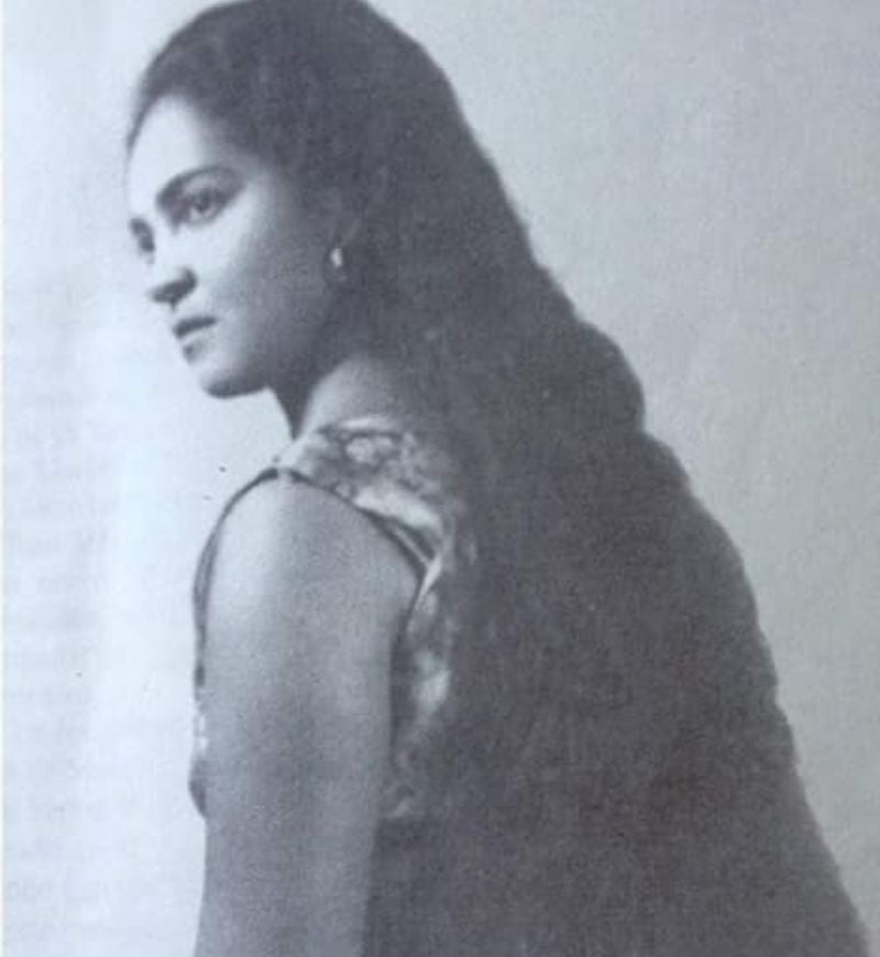 Matilde Lina de joven