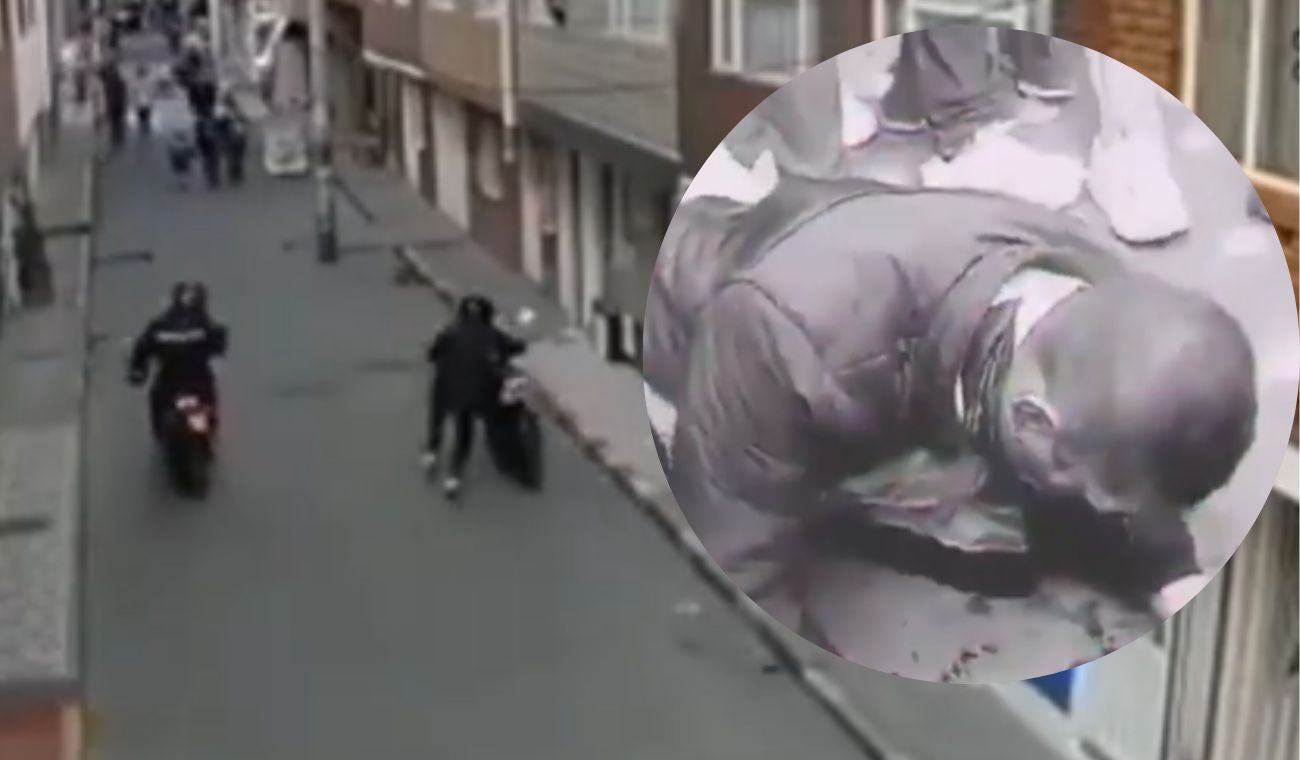 Sujeto recibió una golpiza después de robar una moto