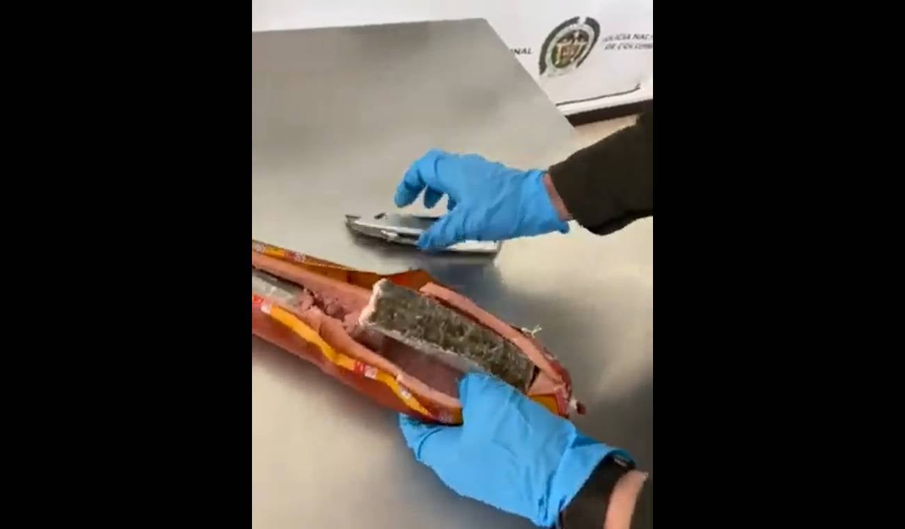 Salchichones con marihuana