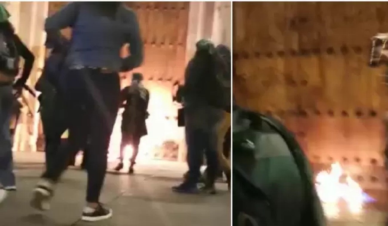 Vandalismo Catedral Primada de Bogotá