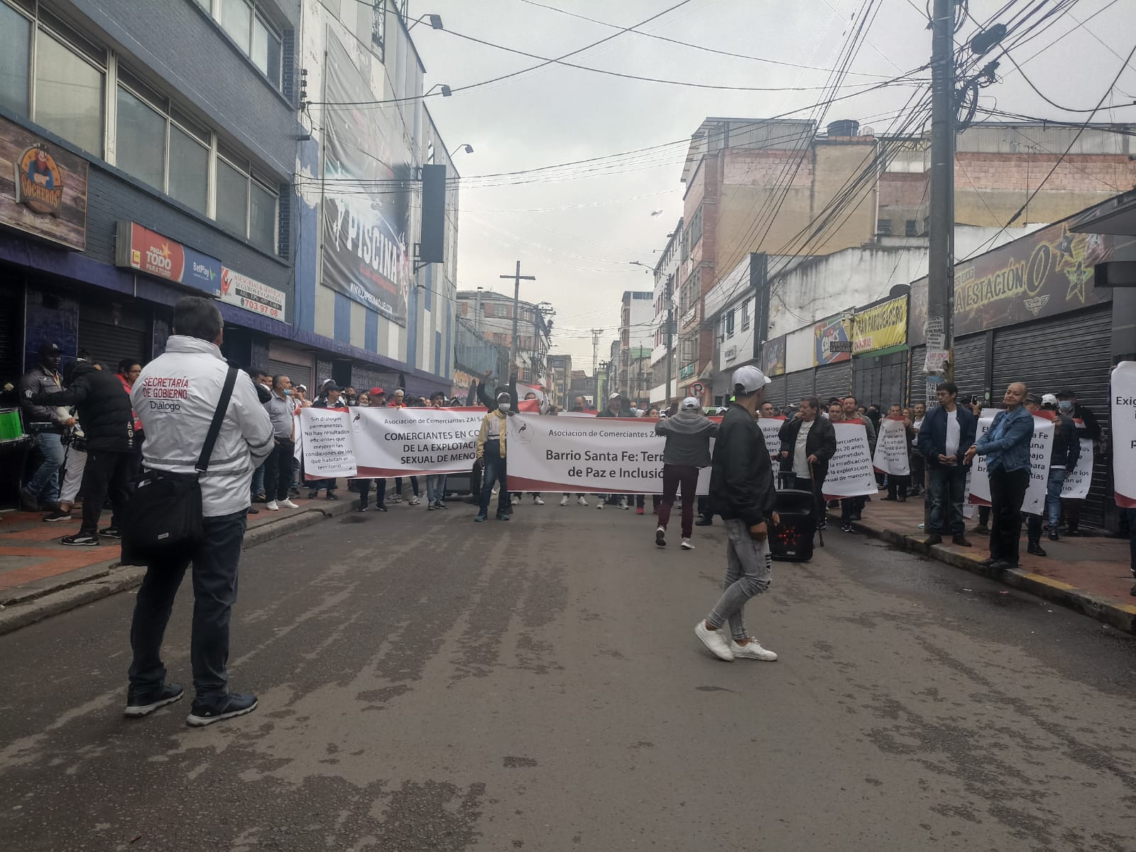 Comerciantes del barrio Santa Fe piden plan de choque para reducir explotación de menores