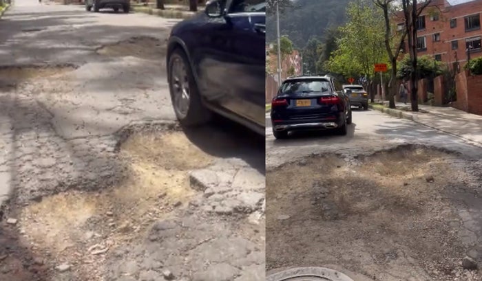 Adrián Magnoli le reclama a Claudia López por el mal estado de las vías