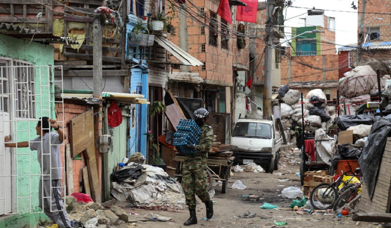 Barrios de invasión - Bogotá