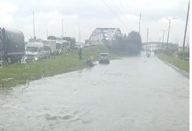 Referencia lluvias en la calle 80
