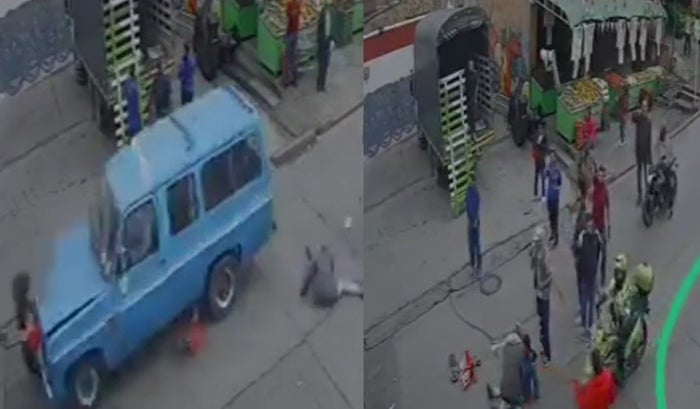 Carro sin frenos mató a una mujer en Usme