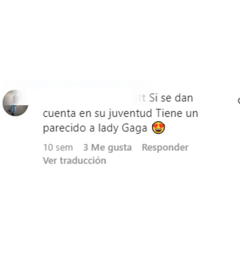 Comentario de Intagram a Laura Bozzo 