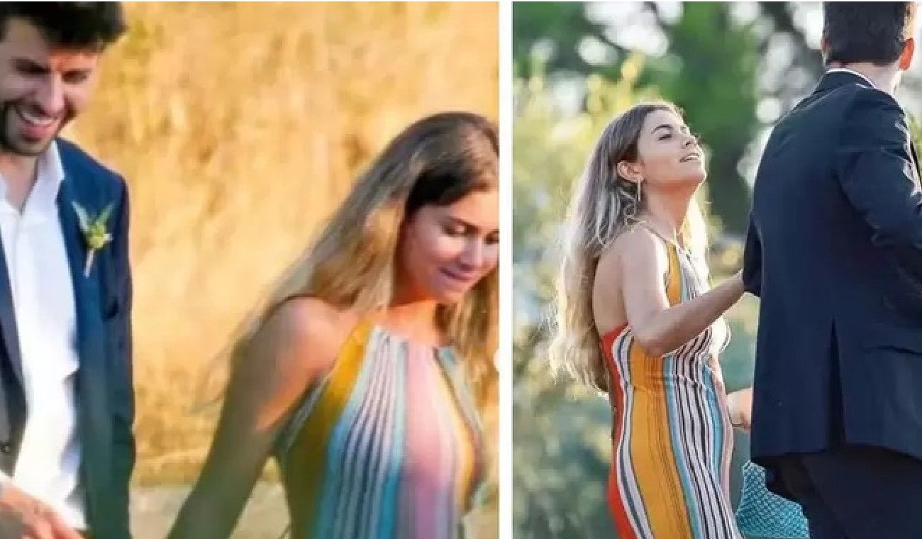 Gerard Pique y Clara Chía