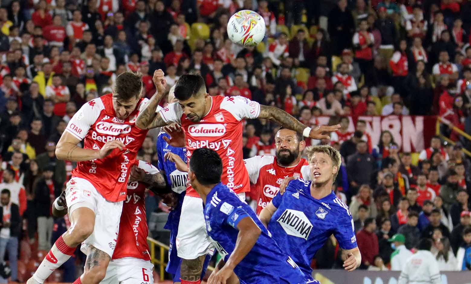 Santa Fe vs Millonarios - Liga Betplay 2022