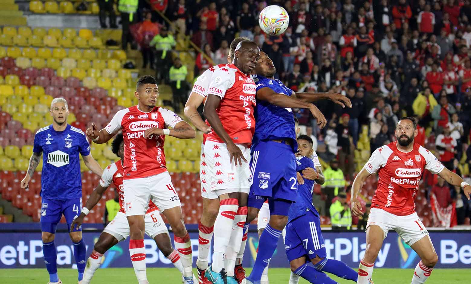 Santa Fe vs Millonarios - Liga Betplay 2022