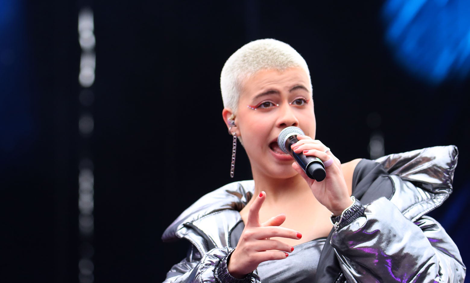 Presentación de AnnaSofía en el Megaland