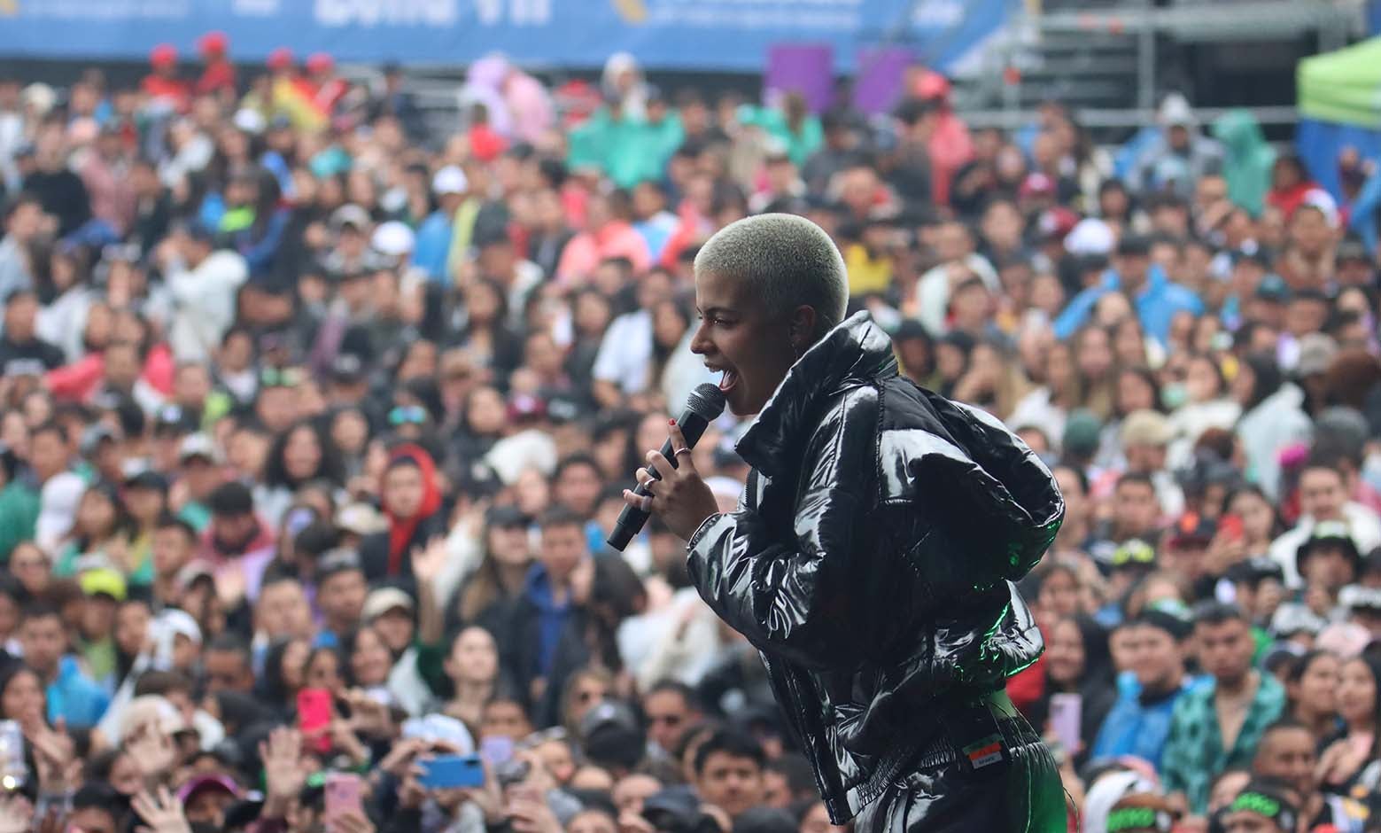 Presentación de AnnaSofía en el Megaland