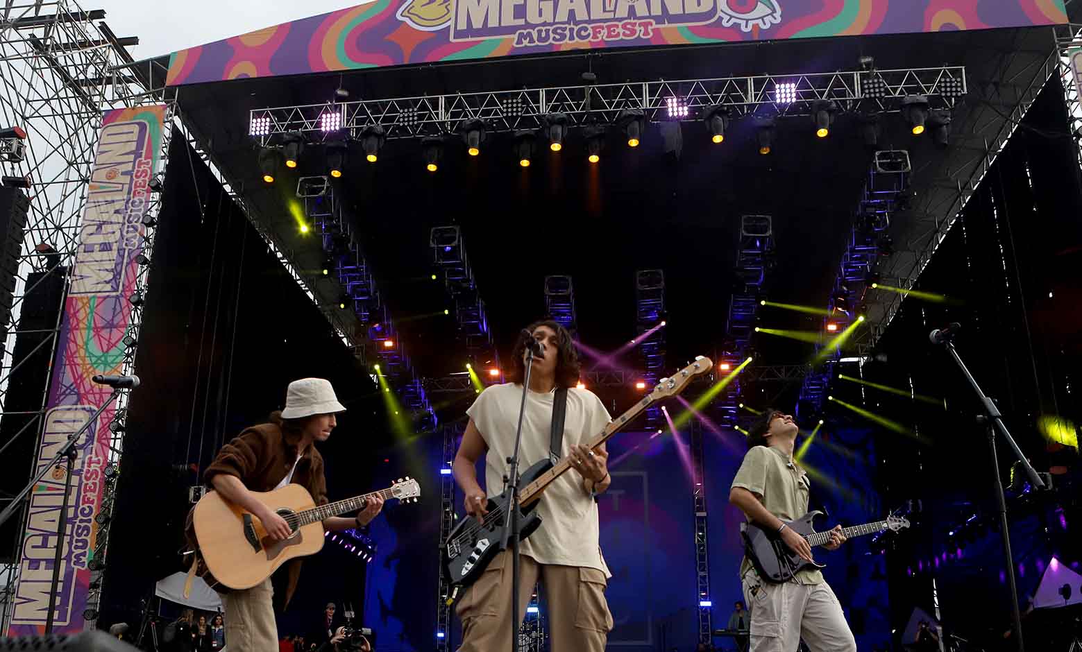 Presentación de la banda Timo en el Megaland 2022