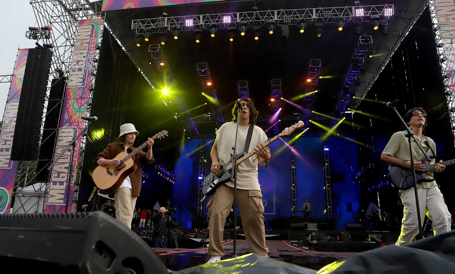 Presentación de la banda Timo en el Megaland 2022