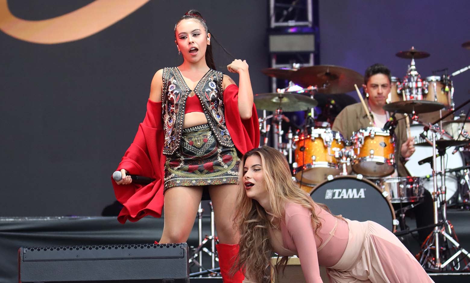 Juliana Velásquez en el Megaland