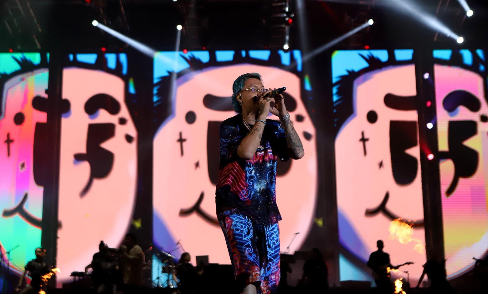 Blessd en el Megaland 2022