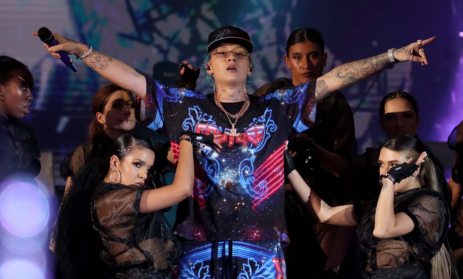 Blessd en el Megaland 2022