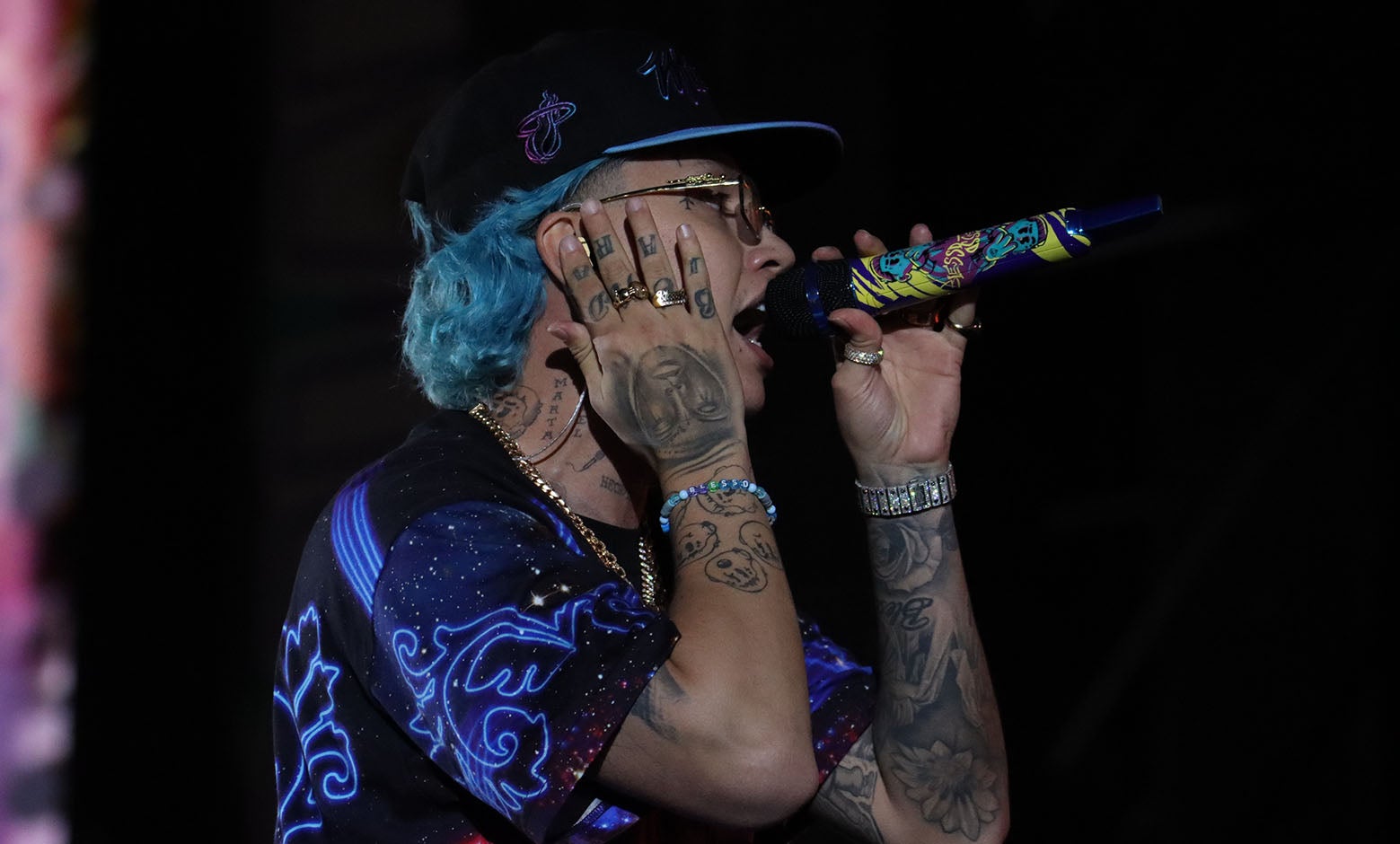 Blessd en el Megaland 2022