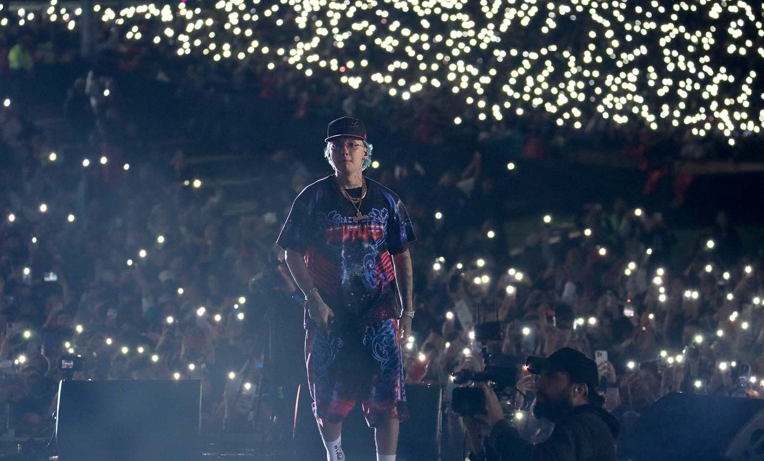 Blessd en el Megaland 2022