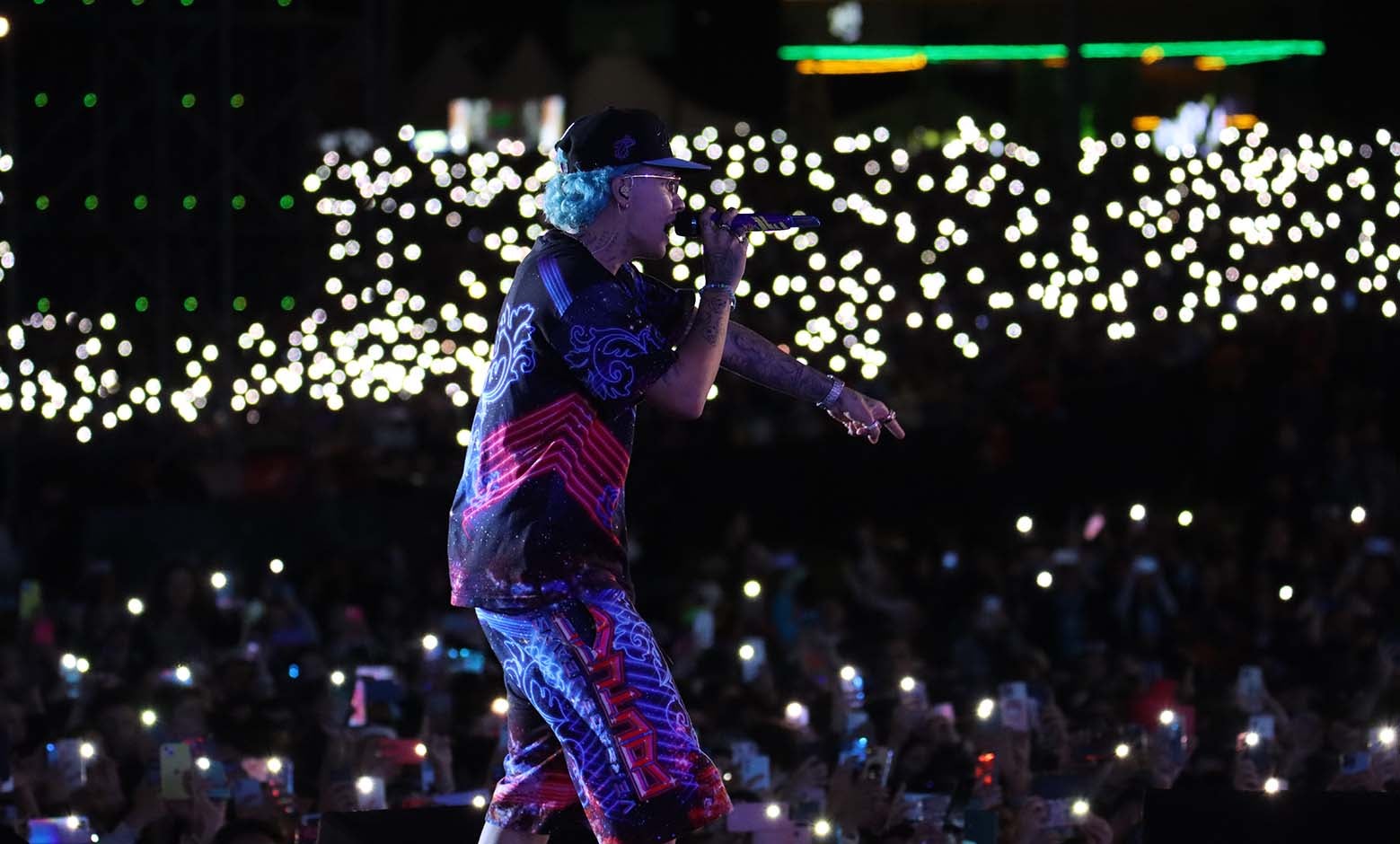 Blessd en el Megaland 2022