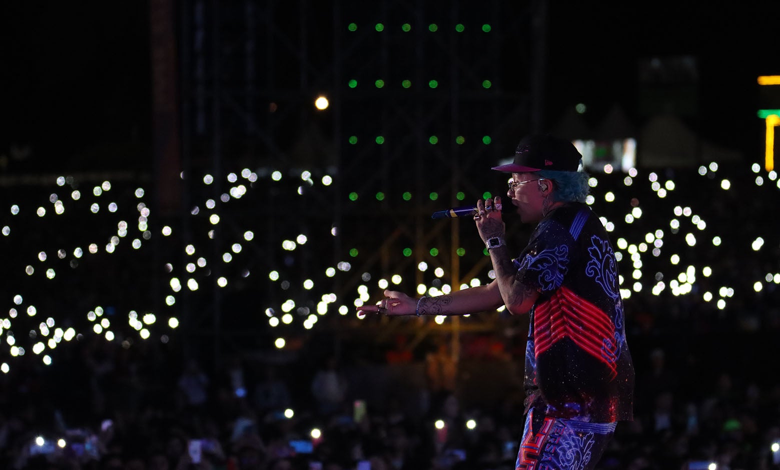 Blessd en el Megaland 2022