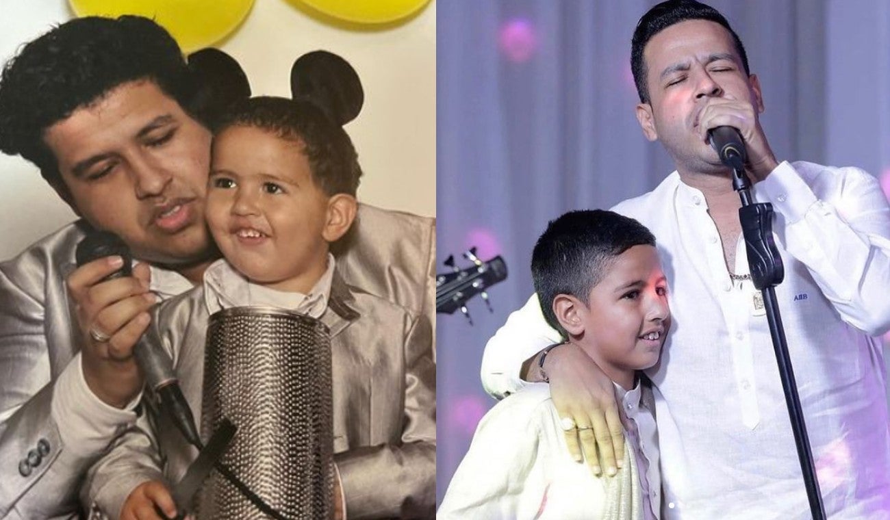 Martín Elías Jr. sigue los pasos de su abuelo y papá e interpreta éxito de Diomedes Díaz