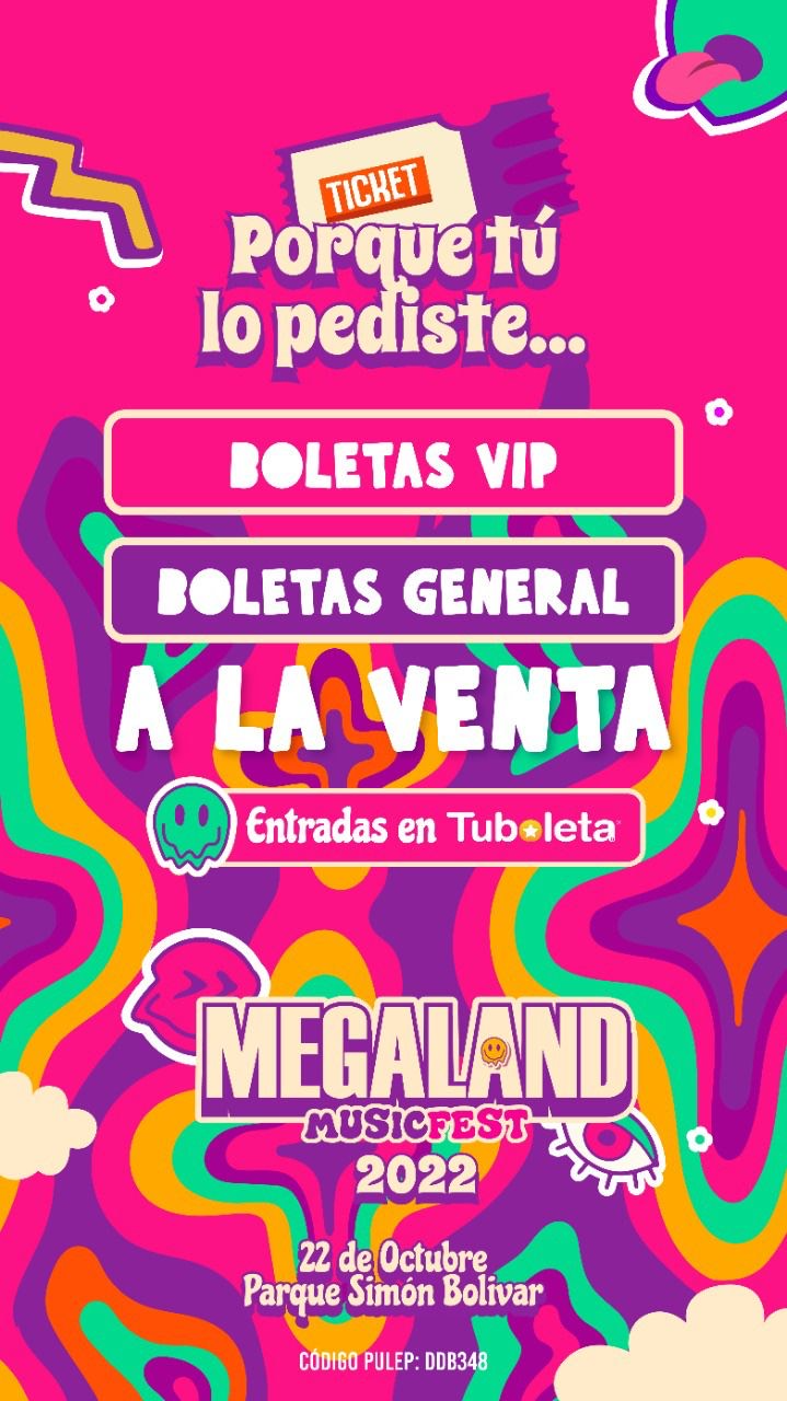 Venta de boletas para el Megaland
