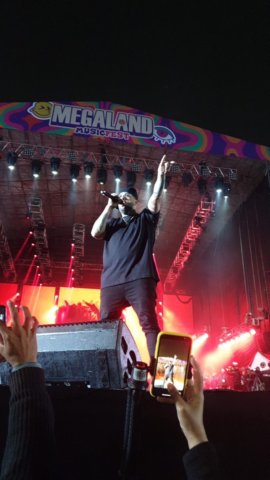 Nicky Jam en el Megaland