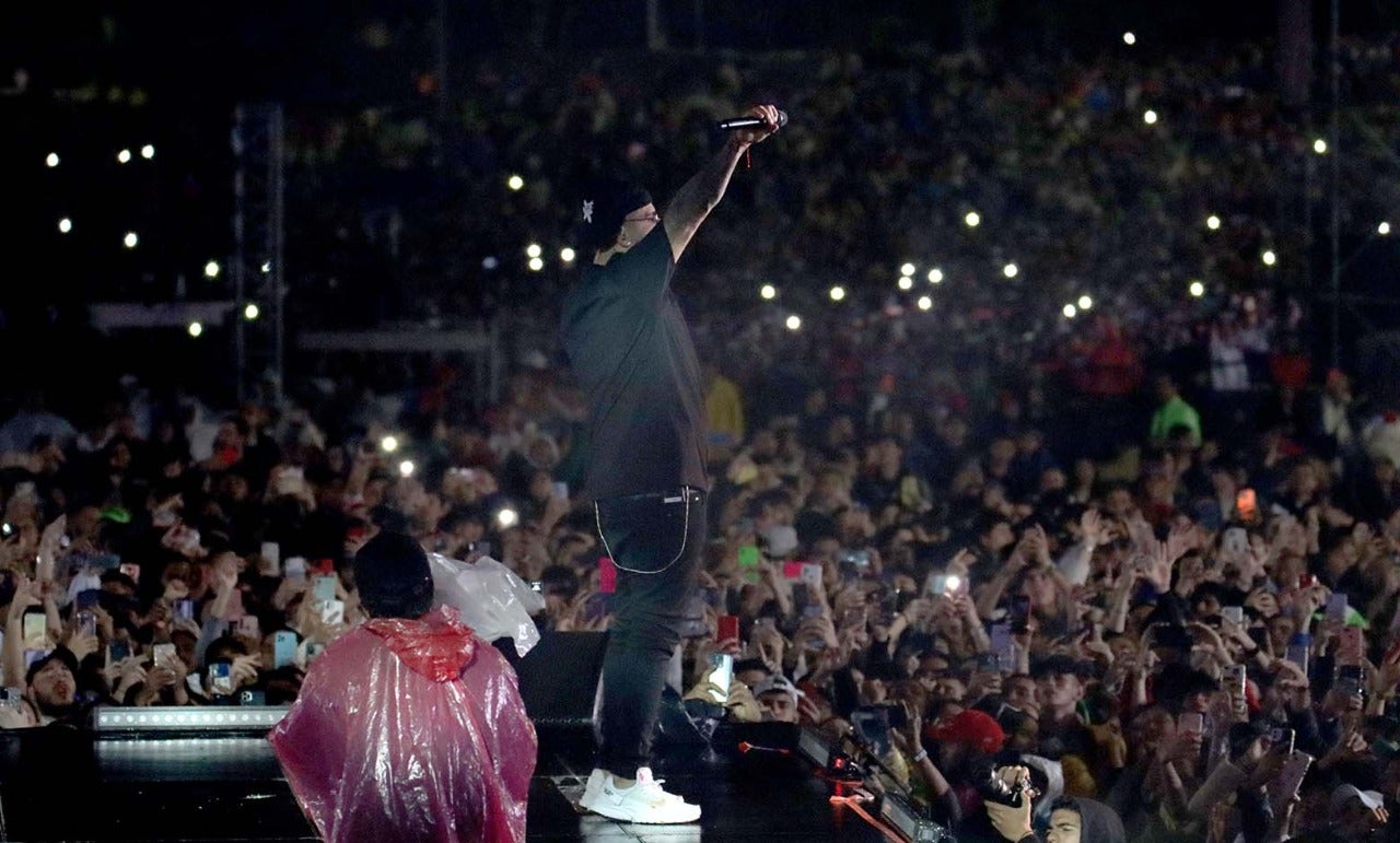 Nicky Jam en el Megaland