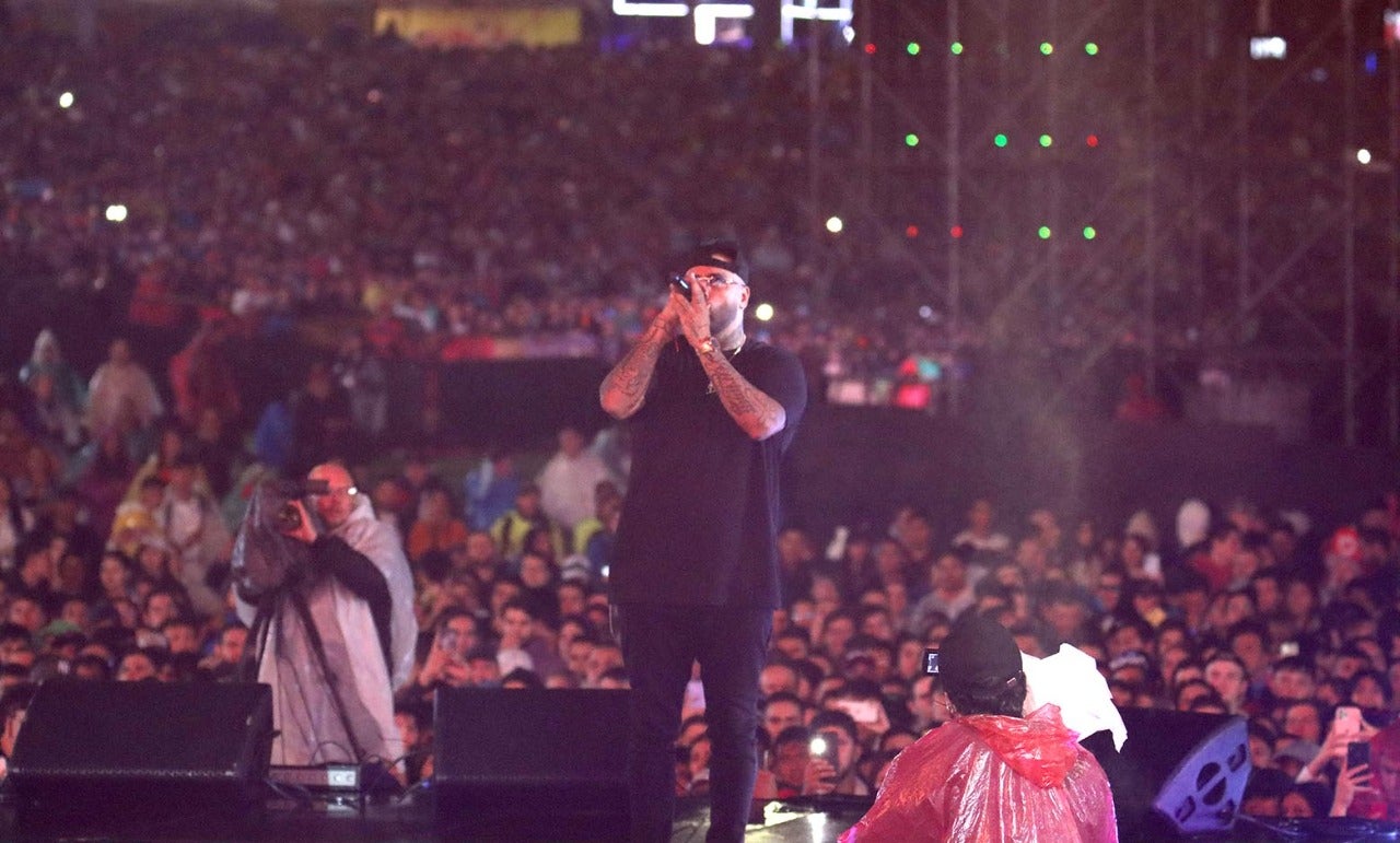 Nicky Jam en el Megaland