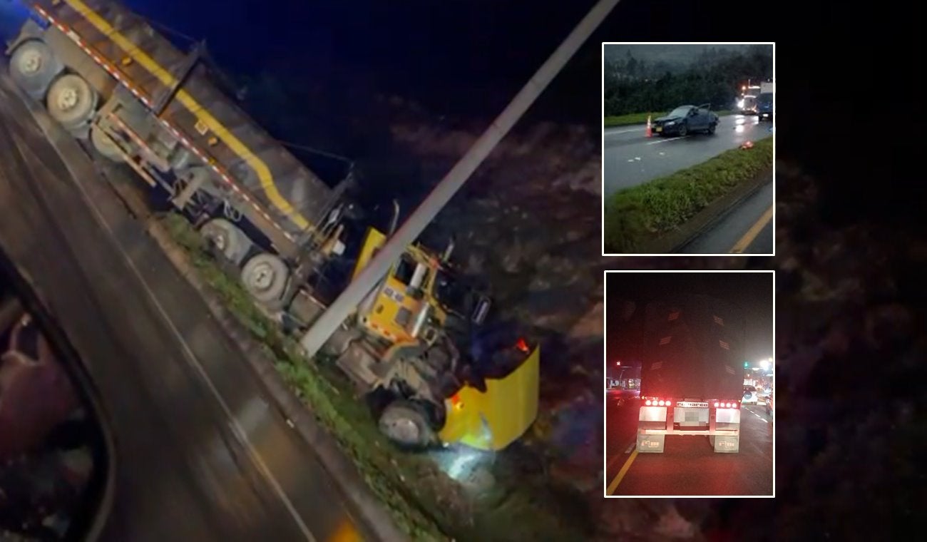 Cuatro muertos y un herido tras choque múltiple en el peaje de Chusacá