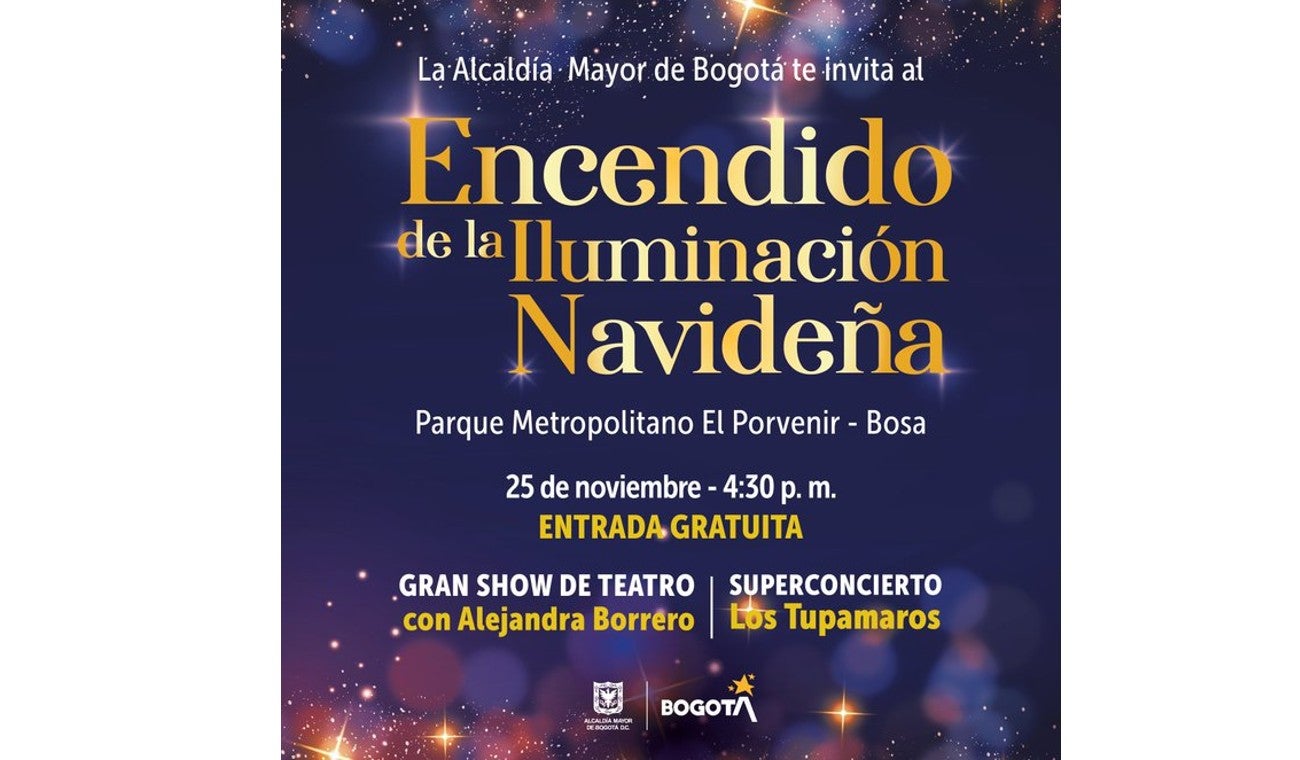 Alumbrado navideño Bogotá