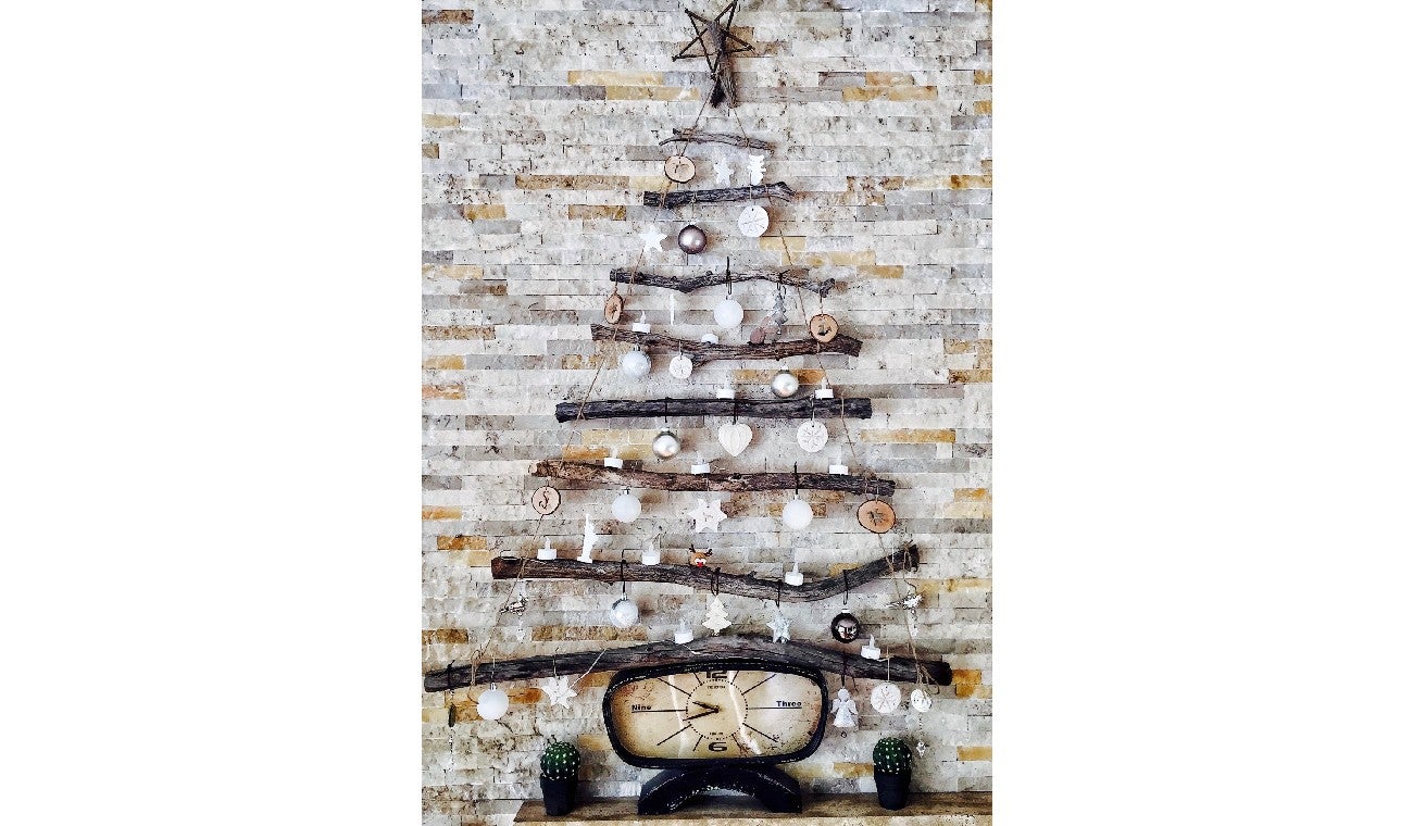 Árbol de navidad pared