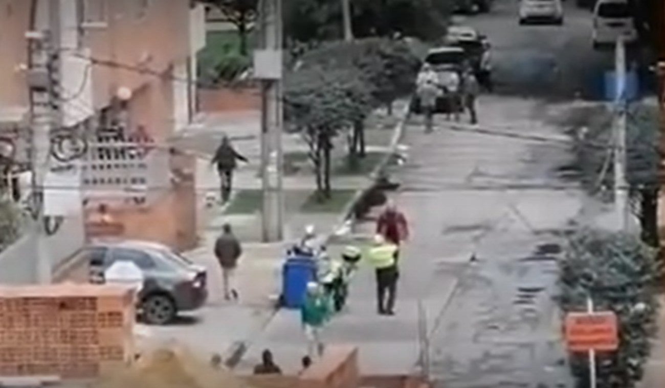 Ataque con ametralladora en Usaquén