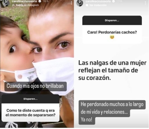 Carolina Cruz-respuesta Insta