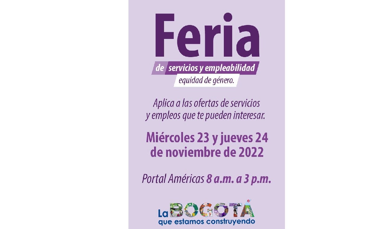 Feria de empleo Bogotá