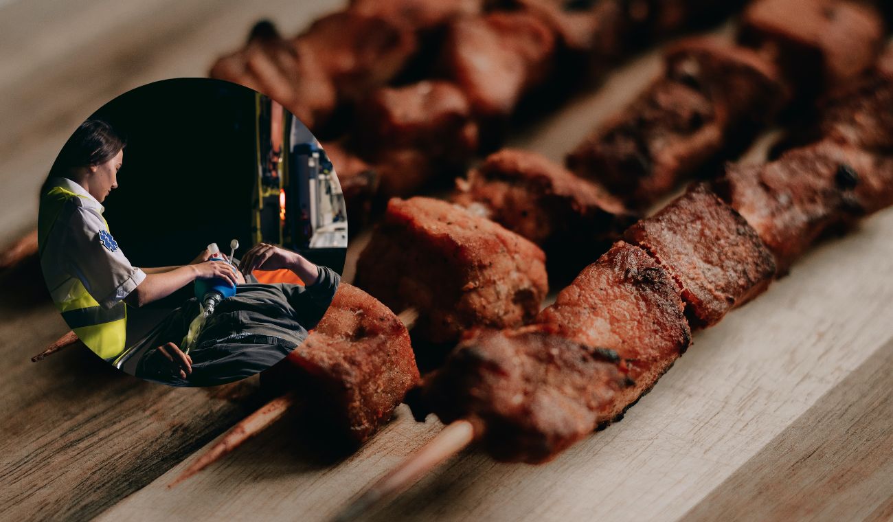 Hombre falleció por comer un pincho