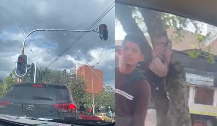 Limpia vidrios se ofendió con mujer que no aceptó el servicio