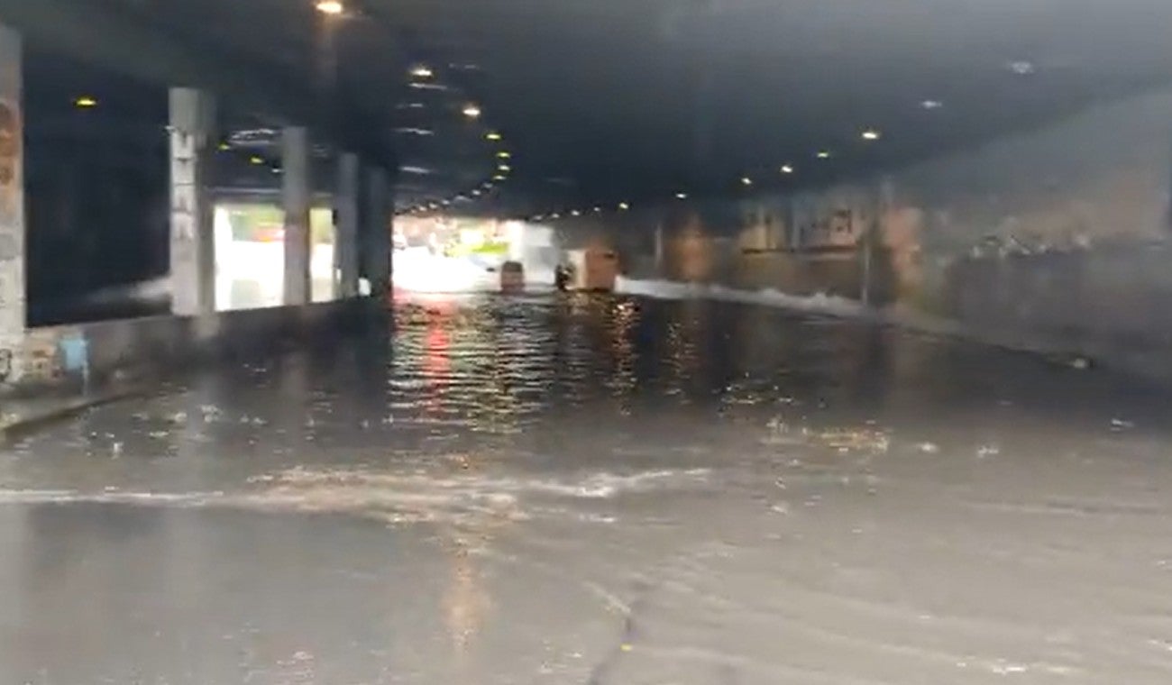 Inundaciones en Bogotá por fuertes lluvias