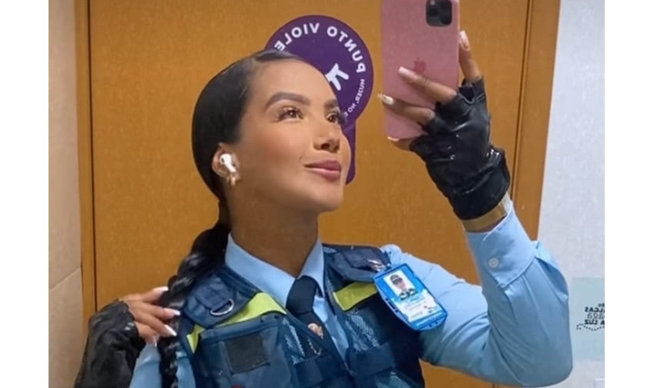 Policía de tránsito, está hermosa