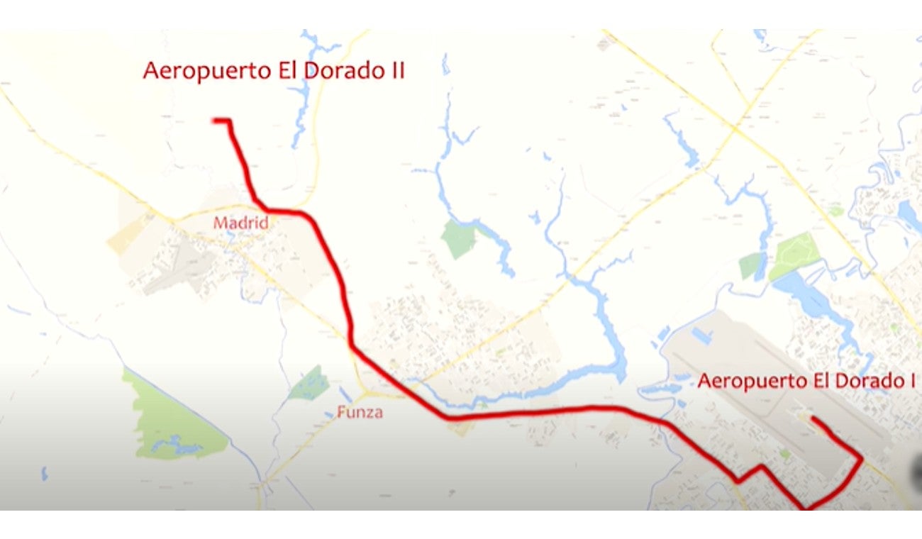 Regiotram conectaría El Dorado con El Dorado 2