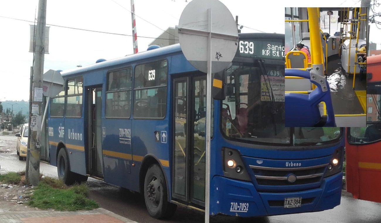 SITP SE INUNDÓ EN Bogotá