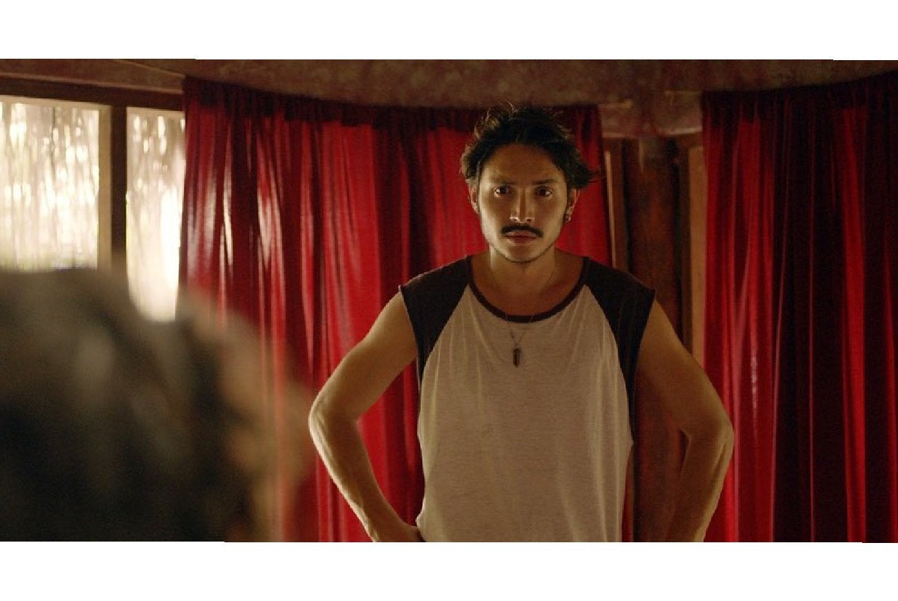 fotografía de Camilo Amores actuando