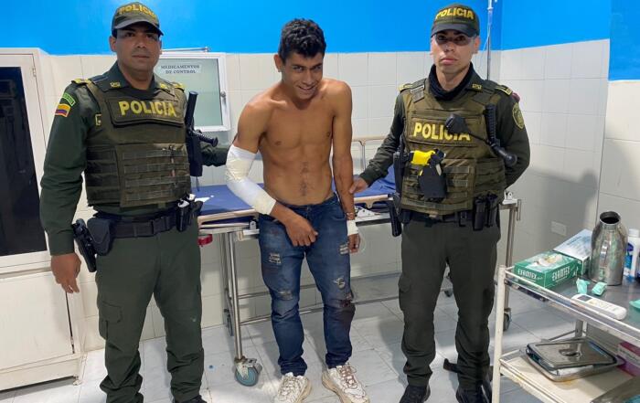 Capturado que sonríe en Huila