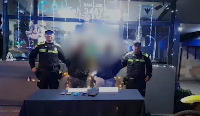 Capturados por el delito de hurto, daño en bien ajeno