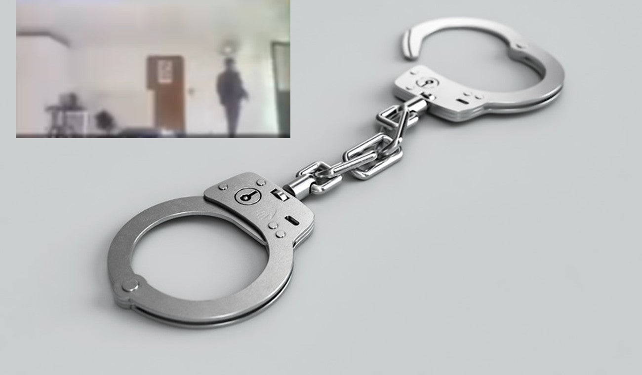 Detenido intentó escaparse de audiencia