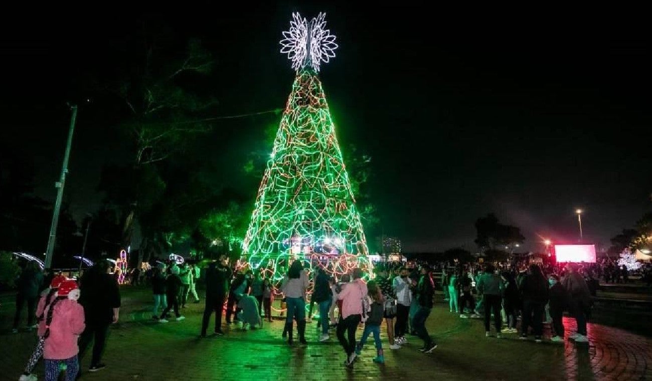 Luces de Navidad en Bogotá